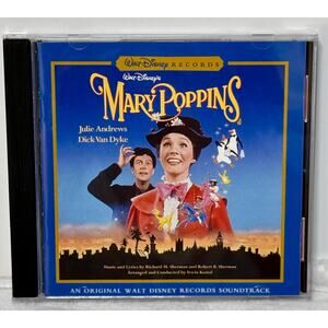 Mary Poppins Original Walt Disney Records Soundtrack CD Julie Andrews 1997